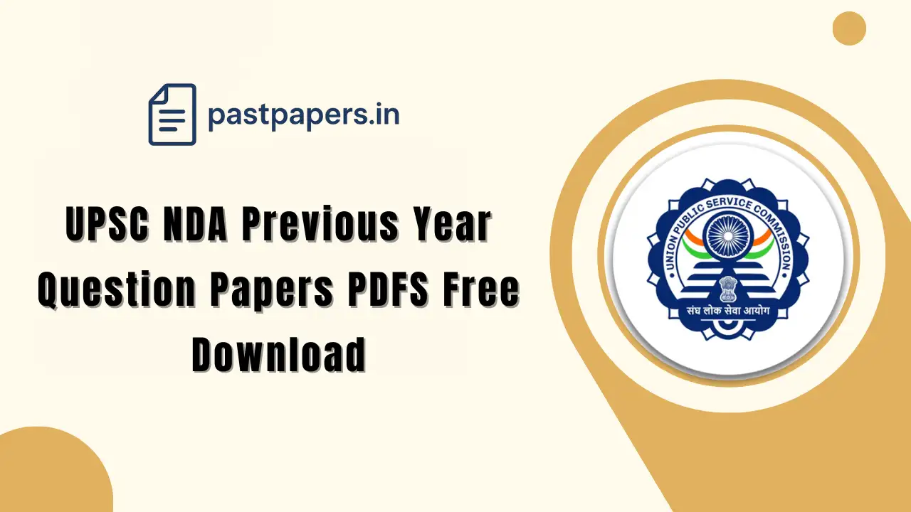 nda previous year question paper