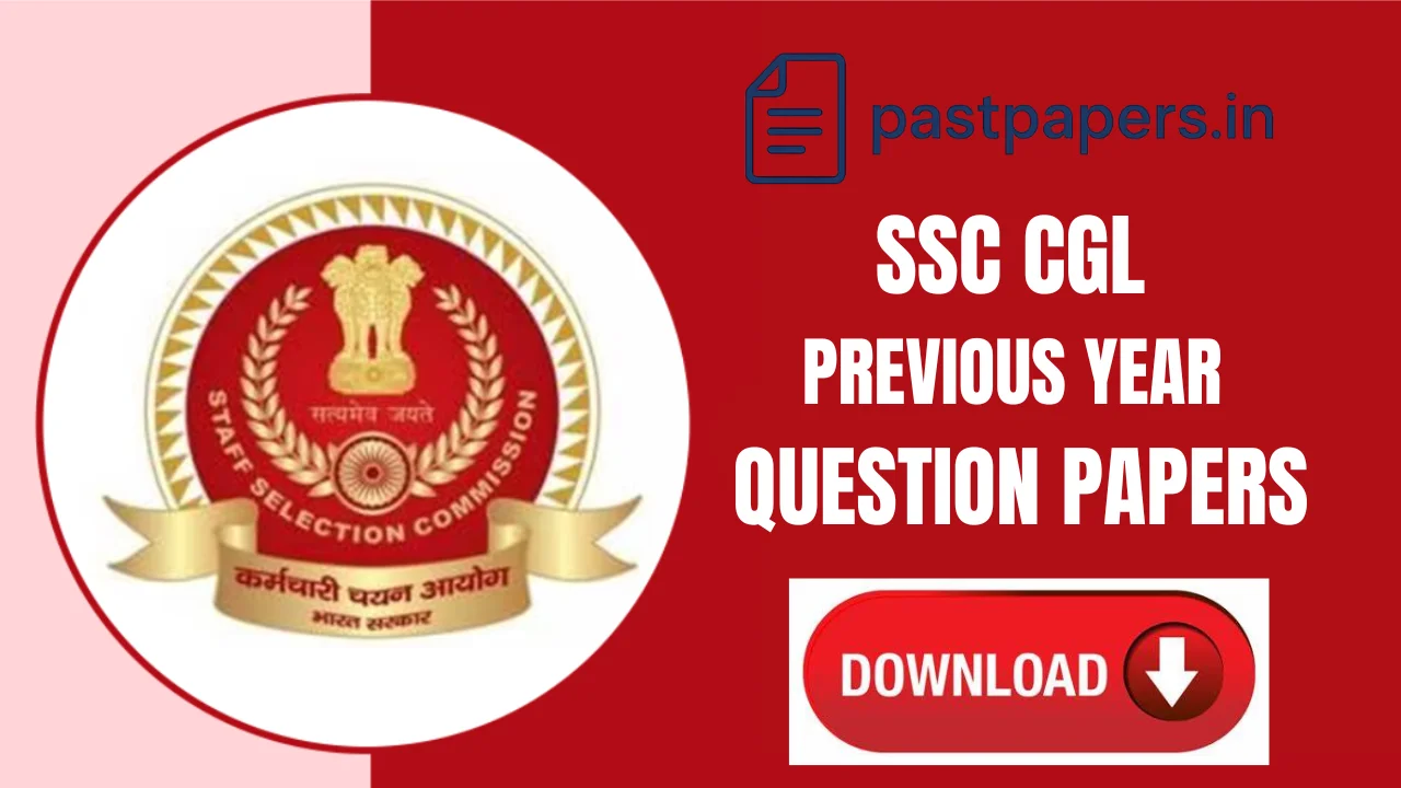 SSC CGL PREVIOUS YEAR QUESTION PAPER