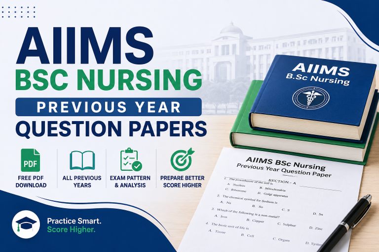 AIIMS BSc Nursing Previous Year Question Papers
